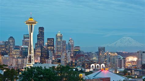 Seattle Skyline Wallpapers - Wallpaper Cave