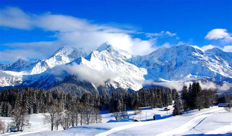 Saint Gervais Mont-Blanc ski map