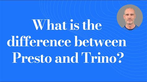 What is the difference between Presto and Trino? - YouTube