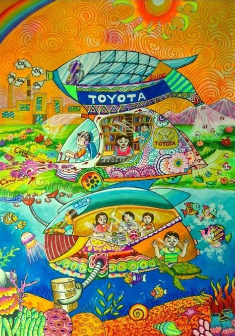 News: Toyota Dream Car Art Contest 2022 national level winners ...