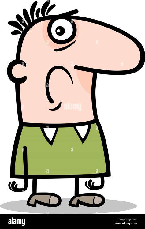 Sad Man Cartoon Illustration Stock Photos & Sad Man Cartoon ...