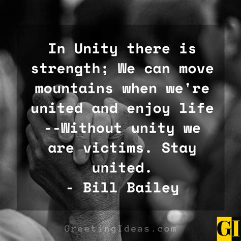 65 Inspiring Unity Quotes Sayings for Family and Community