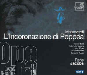 Monteverdi* - René Jacobs, Concerto Vocale - Monteverdi L'Incoronazione ...