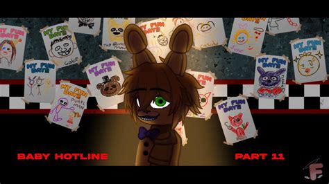 Baby Hotline Part 11 | #catinspacexFNAFmep - YouTube