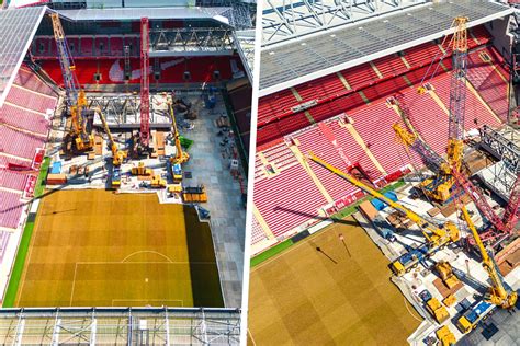 Why Anfield pitch looks brown - and how it will be resolved for new ...