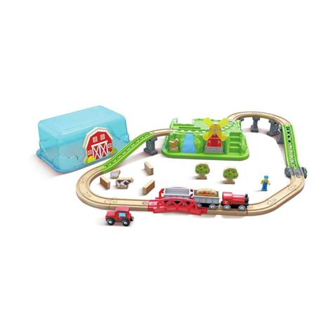 Hape Countryside Train Railway Set – Rewards Shop New Zealand