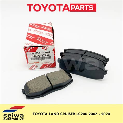 Toyota Land Cruiser LC200 Rear Brake Pads - Toyota Auto Parts - 04466 ...