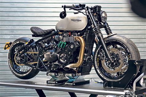 World's Fastest Bobber: Outrageous 200bhp+ supercharged Triumph ...