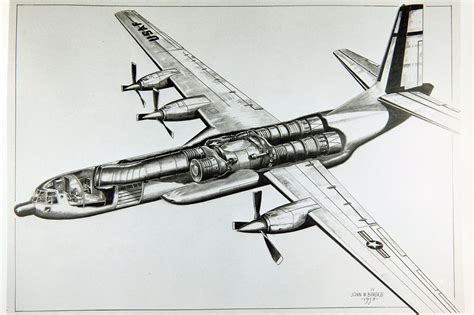 Feast Your Eyes On These Rare Aircraft Cutaway Drawings | Gizmodo Australia