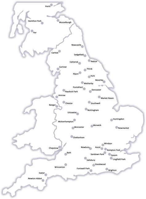 Course Locations | Horse Racing In The UK | Racecourse Hospitality