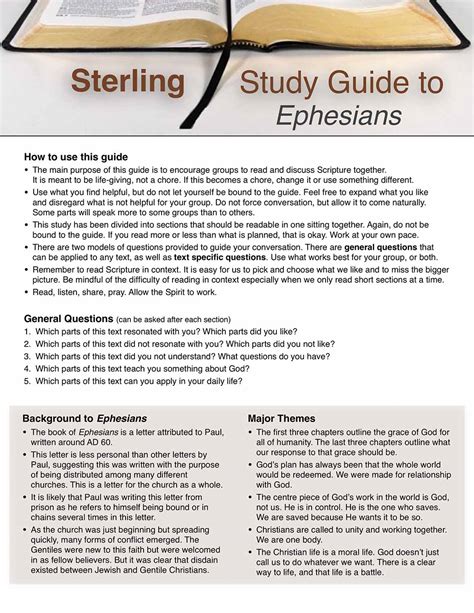 Study Resources — Sterling Mennonite Fellowship