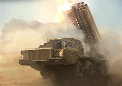 ArtStation - BM-30 Smerch