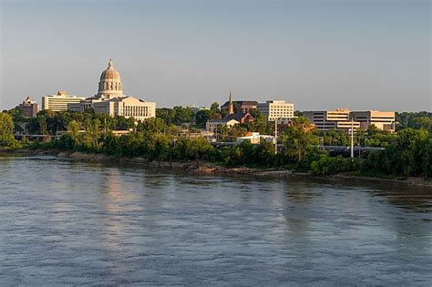 Jefferson City, Capital Of Missouri - WorldAtlas