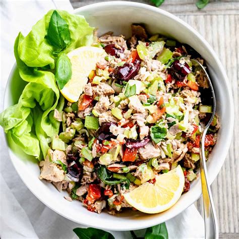 Mediterranean Tuna Salad - Healthy Seasonal Recipes