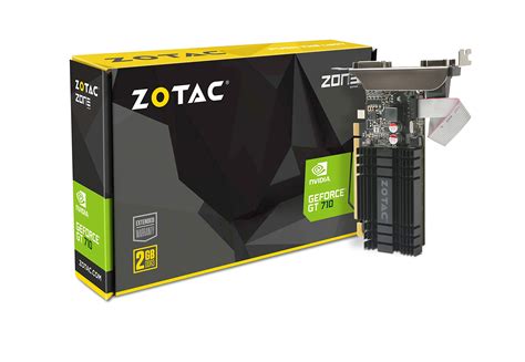 Buy ZOTAC GeForce GT 710 2GB DDR3 PCI-E2.0 DL-DVI VGA HDMI Passive ...