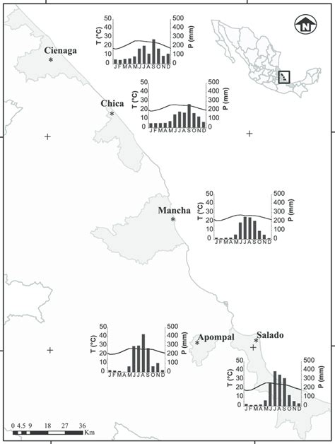 Location of the study sites in the coastal plain of the Gulf of Mexico ...