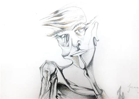 Expressions of a Man Drawing by Irene S | Saatchi Art