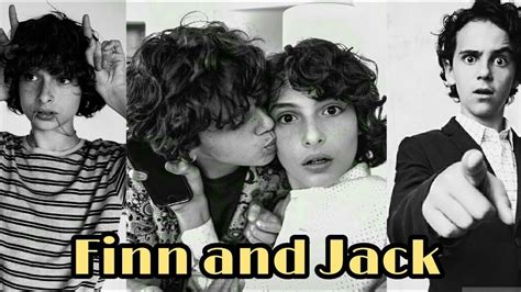 Finn Wolfhard and Jack Dylan Grazer cute moments - YouTube