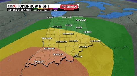 Severe weather possible Friday night - Indianapolis News | Indiana ...