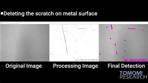 Detecting scratches on metal surface with AI - YouTube