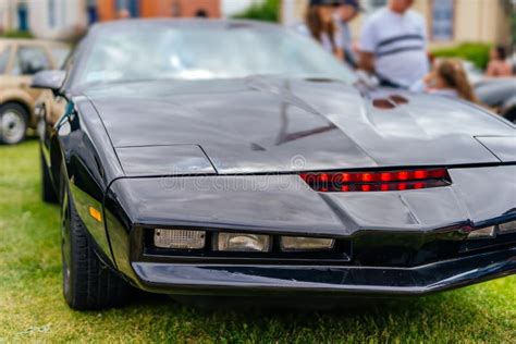 Black Pontiac Firebird Stylized As KITT from Knight Rider TV Series ...