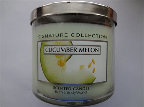 Bath & Body Works Cucumber Melon Scented Candle,14.5 oz/411 g