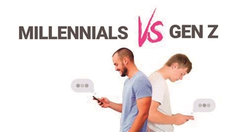 Millennials Vs Gen Z