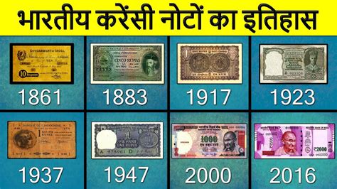 The History of the Indian Currency Notes | भारतीय करेंसी नोटों का पूरा ...