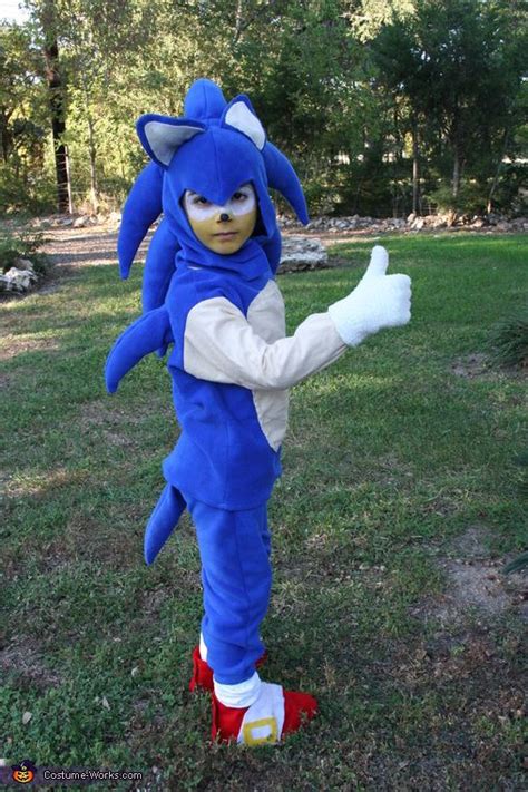 Sonic the Hedgehog Costume | Sonic the hedgehog halloween costume ...