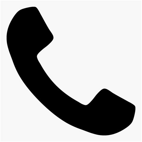 Telephone Phone Call Icon Symbol Vector - Tel Icon Png, Transparent Png ...