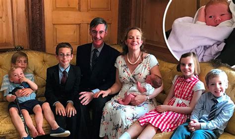 Jacob Rees-Mogg welcomes SIXTH child & shares new family picture on ...