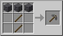 Stone Pickaxe | How to craft stone pickaxe in Minecraft | Minecraft Wiki