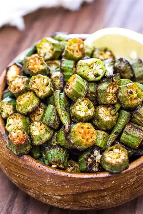 Easy Baked Okra | COOKTORIA