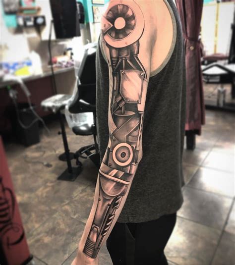 101 Amazing Robot Arm Tattoos For 2024!