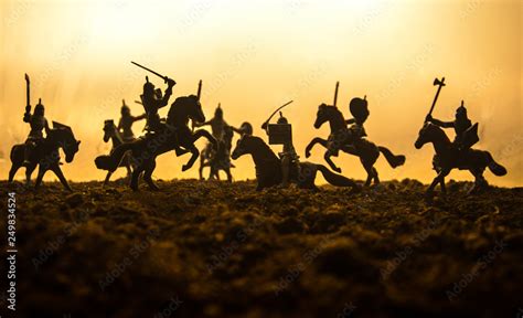 Medieval Army Silhouette