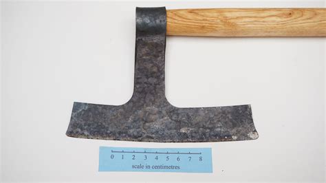 anglo saxon crayke hoard axe to original design & handle