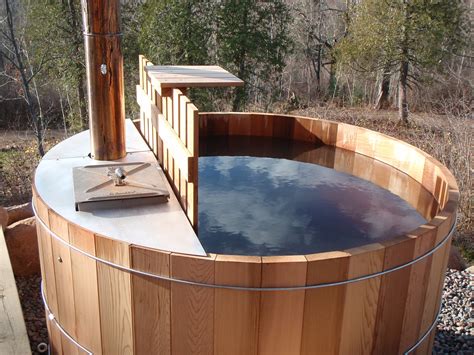 Awesome Redwood Hot Tub Design | Buy Redwood