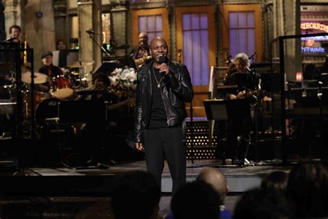 Dave Chappelle demonstrates his virtuosity in lengthy 'SNL' monologue ...