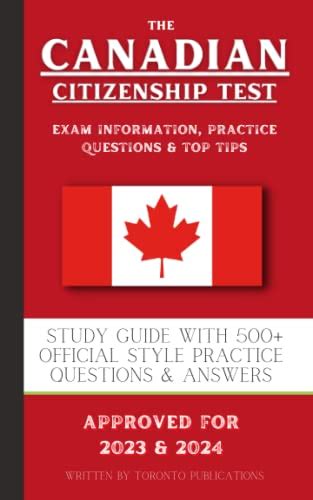 The Canadian Citizenship Test: Study Guide with 500+ Official Style ...