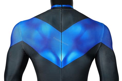 Nightwing Cosplay Costume Batman Under the Red Hood 3D Printed Spandex ...