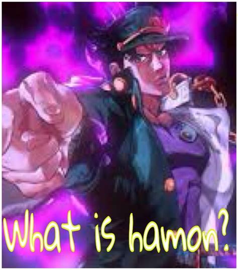 What is hamon (jojo's bizarre adventure) | Anime Amino