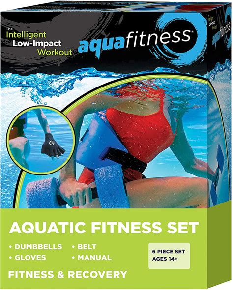 Aqua-Leisure New and Improved Aqua 6 Piece Fitness Set for Water ...