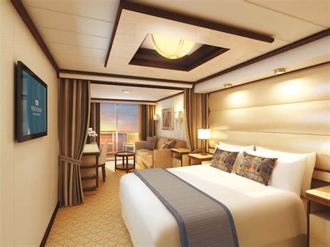 Guests staying in a Mini Suite aboard Royal Princess are given a ...