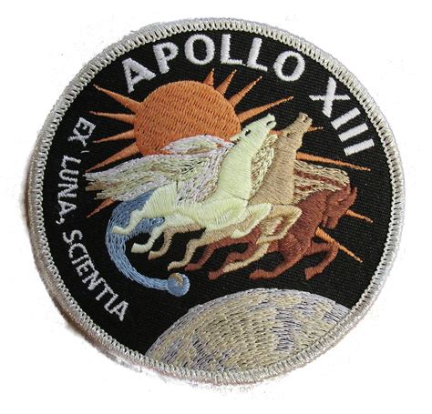 Amazon.com: NASA Apollo 13 Lunar Mission Patch: Novelty Applique ...