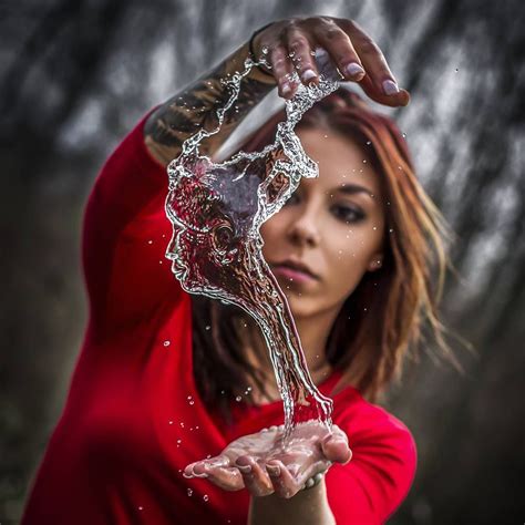 Photographer Captures “Water Bender” Turning Liquid into Sculptures ...