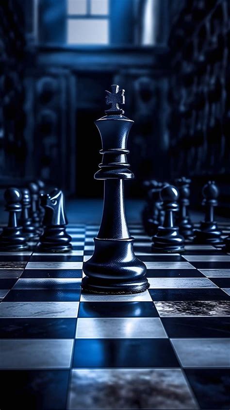 Chess King iPhone Wallpaper 4K