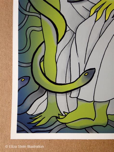 Medusa and the Gorgon Sisters Art Print Ancient Greek - Etsy Sweden