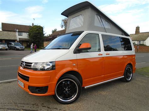 2013 VOLKSWAGEN TRANSPORTER T5 A/C 102PS BRAND NEW RETRO CAMPER VAN ...