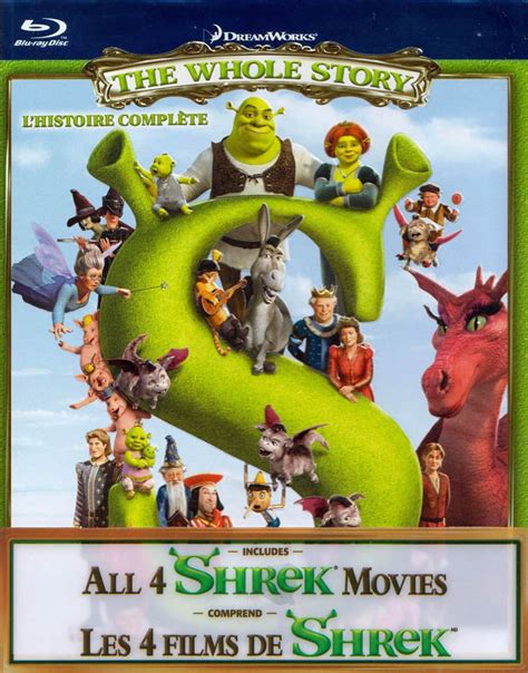 Shrek The Whole Story Quadrilogy (Boxset) (Blu-ray) (Bilingual) on BLU ...