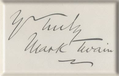 Mark Twain Autograph from 1880 - Autograph Live